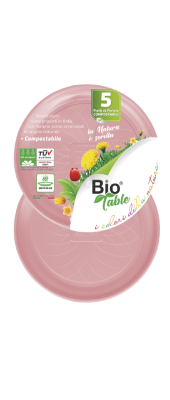 Piatto portata rosa
